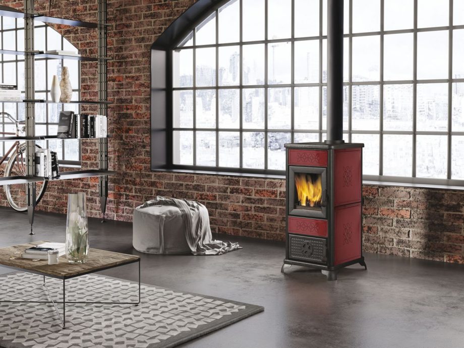 STUFA A LEGNA DECOR EDILKAMIN EK 63
