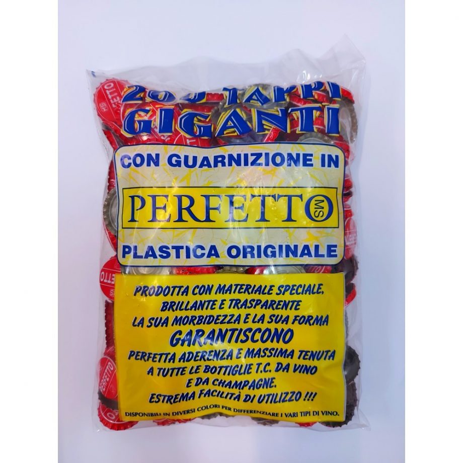 TAPPO CORONA PERFETTO ROSSO