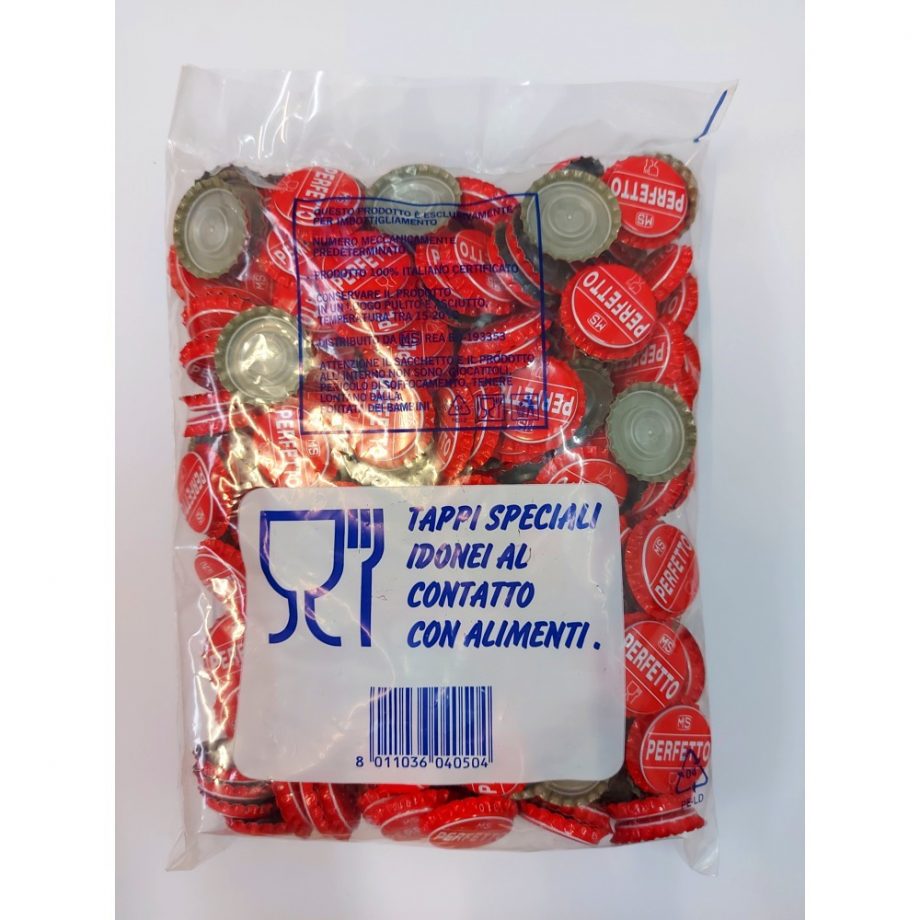 TAPPO CORONA PERFETTO ROSSO