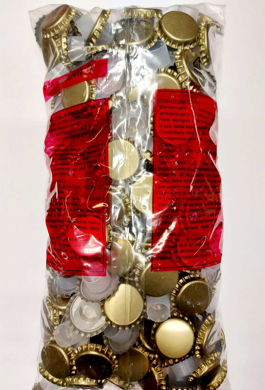 TAPPO CORONA CON BIDULE ALTA ORO