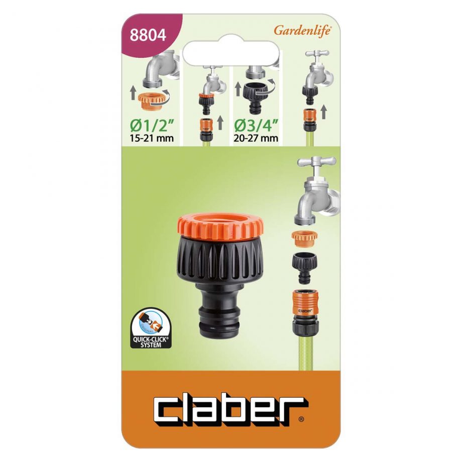 PRESA MULTIFILETTO 3/4” - 1/2”