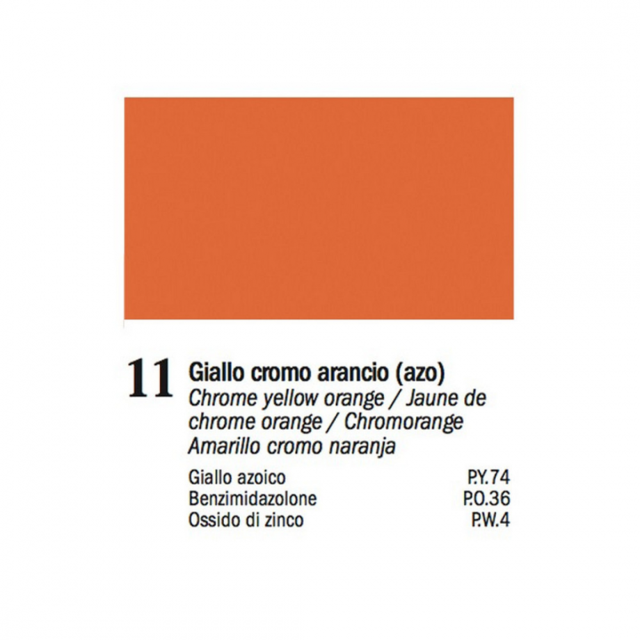 COLORE A OLIO 11 Giallo Cromo Arancio