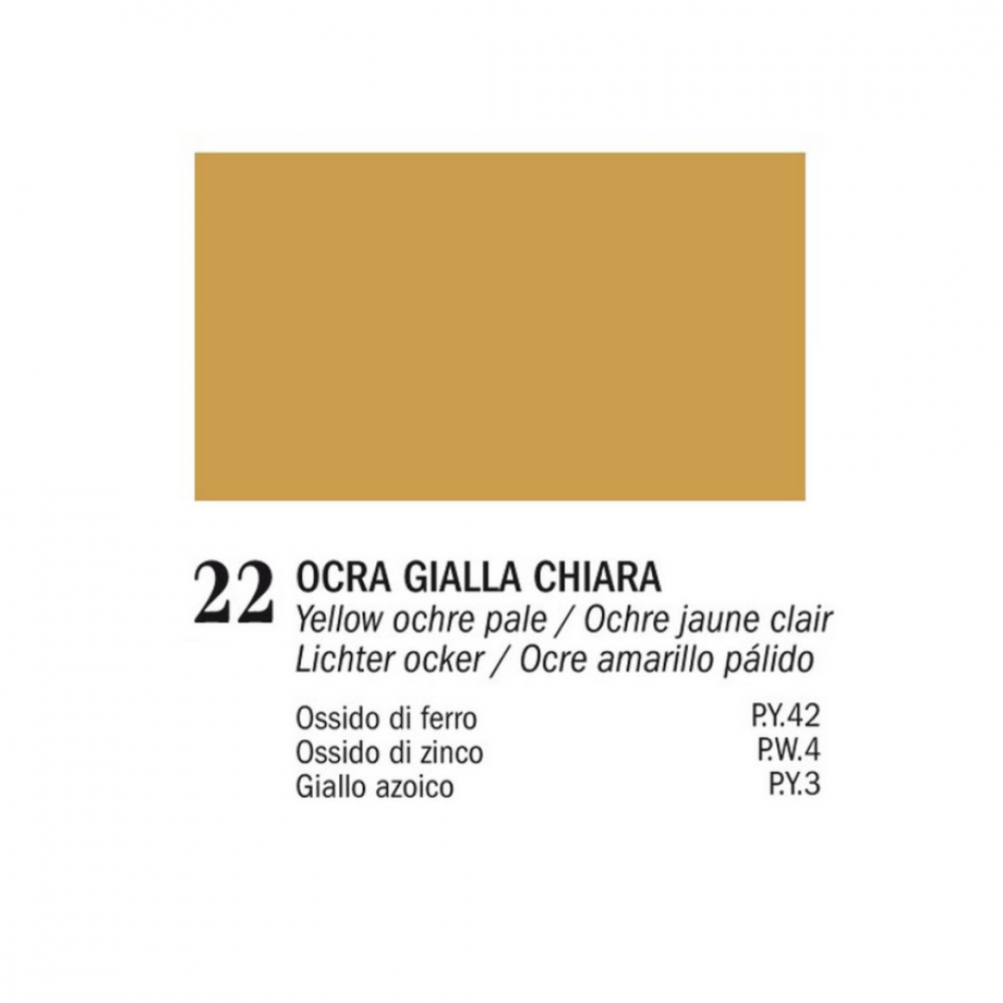 COLORE A OLIO 22 Ocra Gialla Chiara