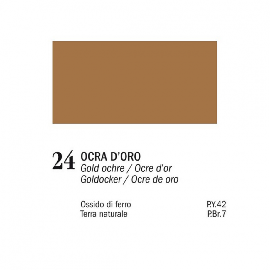 COLORE A OLIO 24 Ocra d'oro
