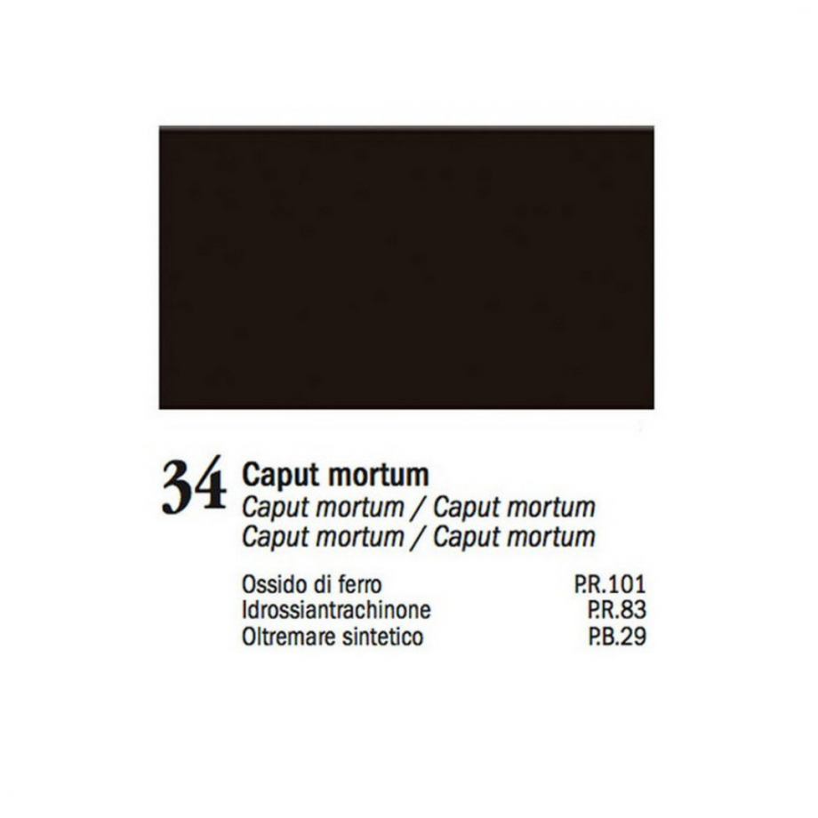 COLORE A OLIO 34 Caput Mortum