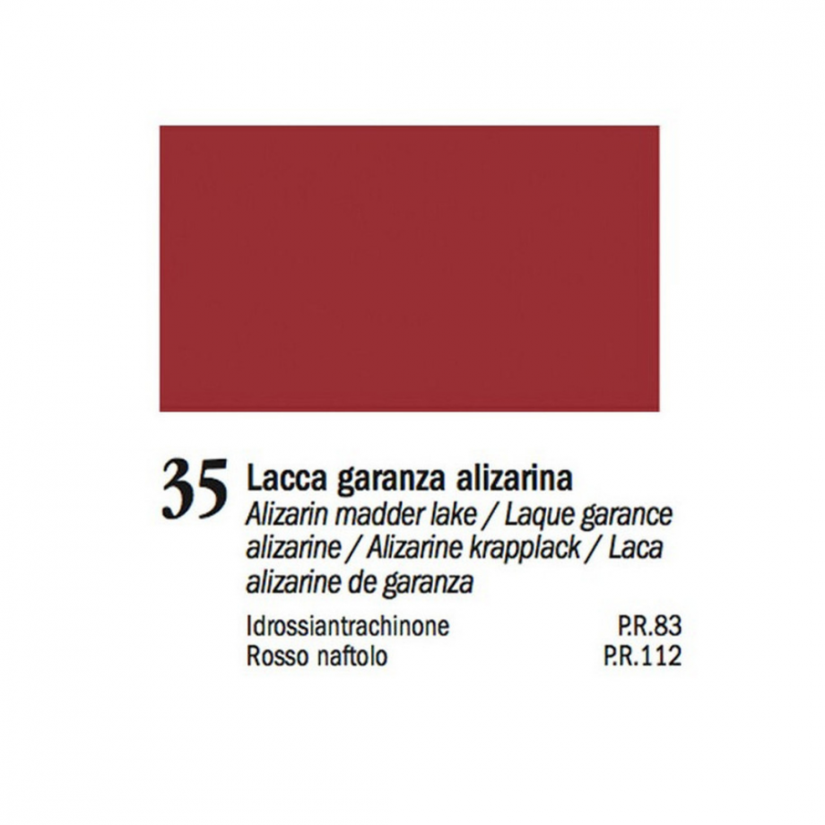 COLORE A OLIO 35 Lacca Garanza Alizarina