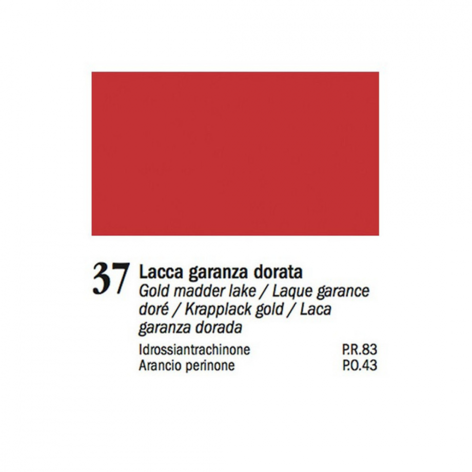 COLORE A OLIO 37 Lacca Garanza Dorata