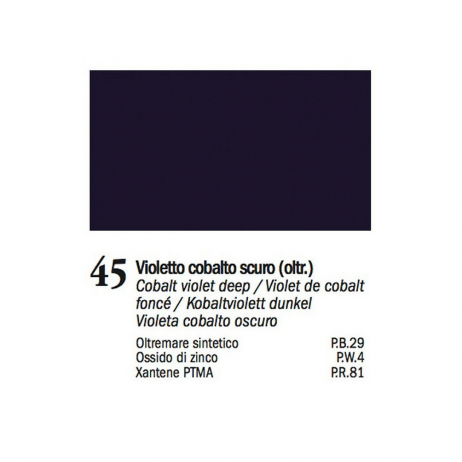 COLORE A OLIO 45 Violetto Cobalto Scuro