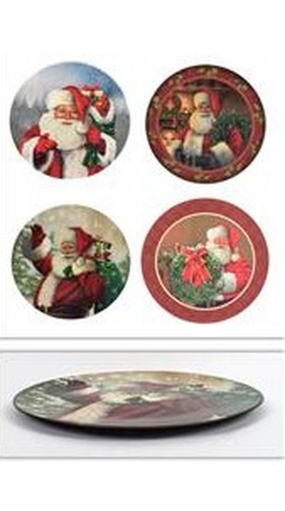 Sottopiatto Babbo Natale