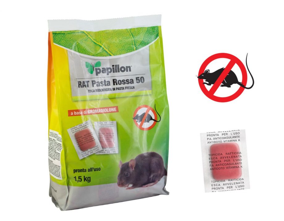 Esca Topicida Rat Pasta Rossa 50