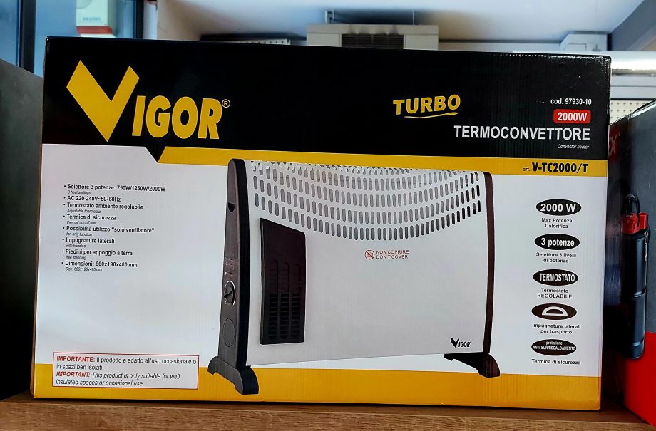 TERMOCONVETTORE V-TC 2000/T TURBO