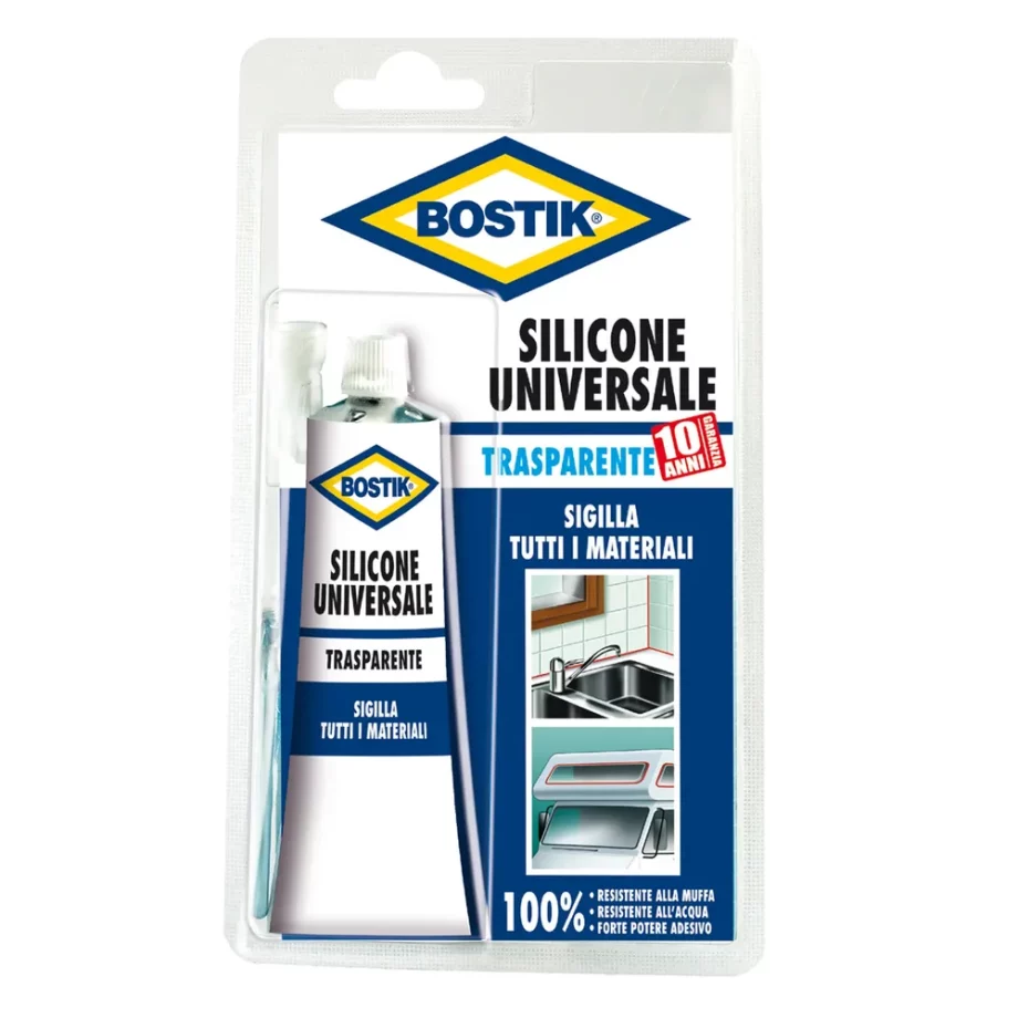 SILICONE UNIVERSALE TRASPARENTE BOSTIK 60 ML