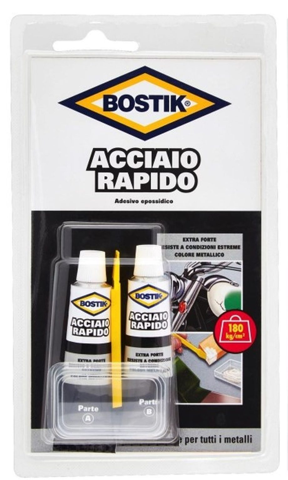 ACCIAIO RAPIDO BOSTIK 2 x 15 ML