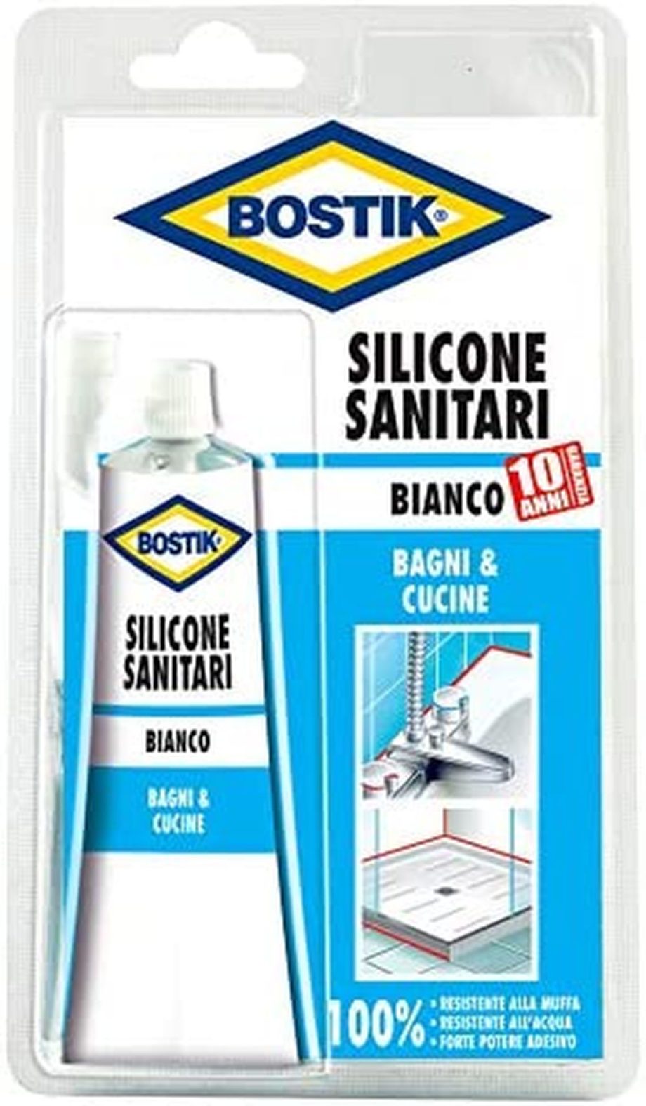 SILICONE UNIVERSALE BIANCO BOSTIK 60 ML