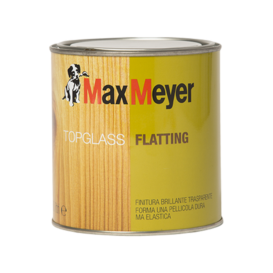 FLATTING TOPGLASS FINITURA BRILLANTE NOCE CHIARO 0,750 LT