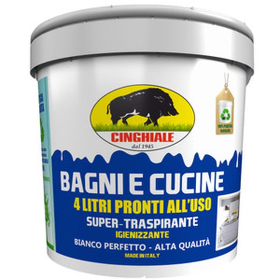 TEMPERA BAGNI E CUCINE 4 LT