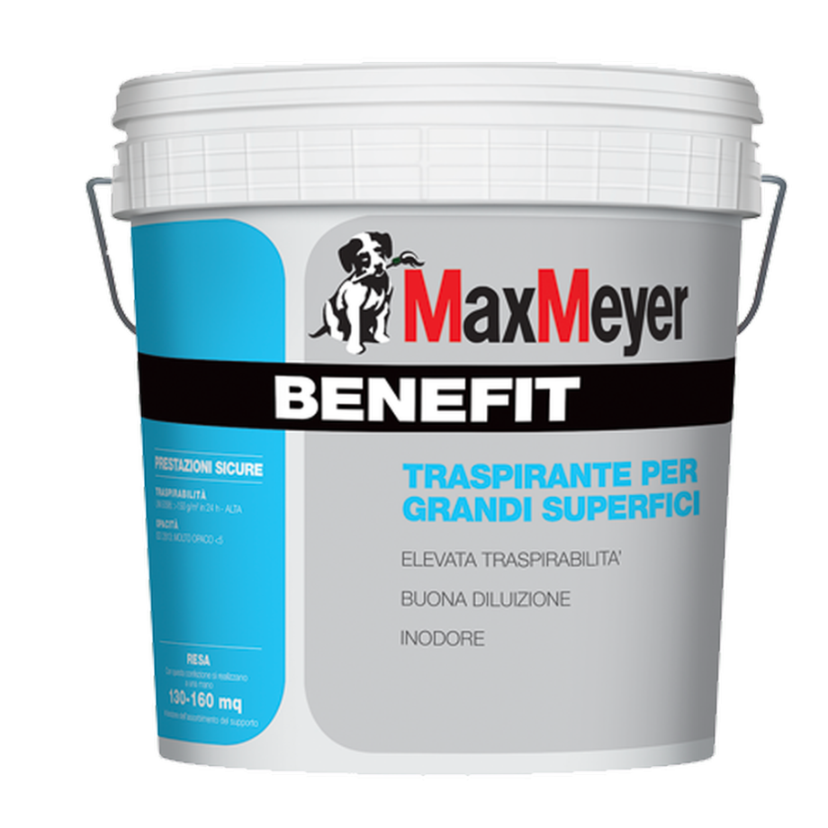 PITTURA MURALE TRASPIRANTE BENEFIT 5 LT
