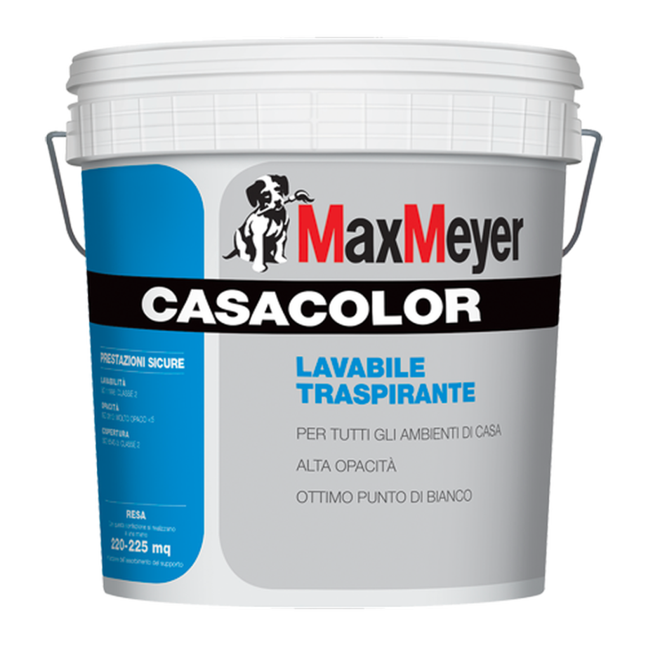 PITTURA MURALE LAVABILE TRASPIRANTE CASACOLOR 0.750 LT