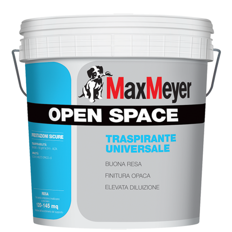 IDROPITTURA TRASPIRANTE OPEN SPACE 5 LT