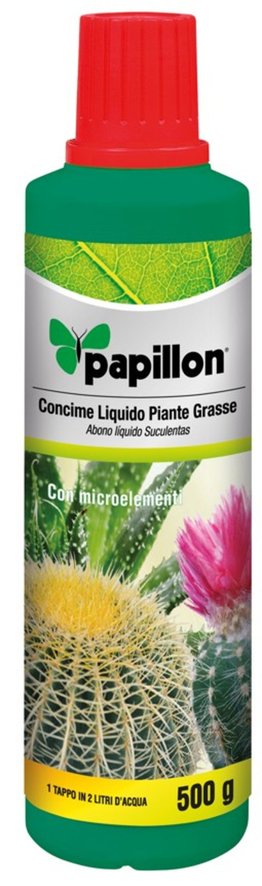 CONCIME LIQUIDO PER PIANTE GRASSE 500 GRAMMI