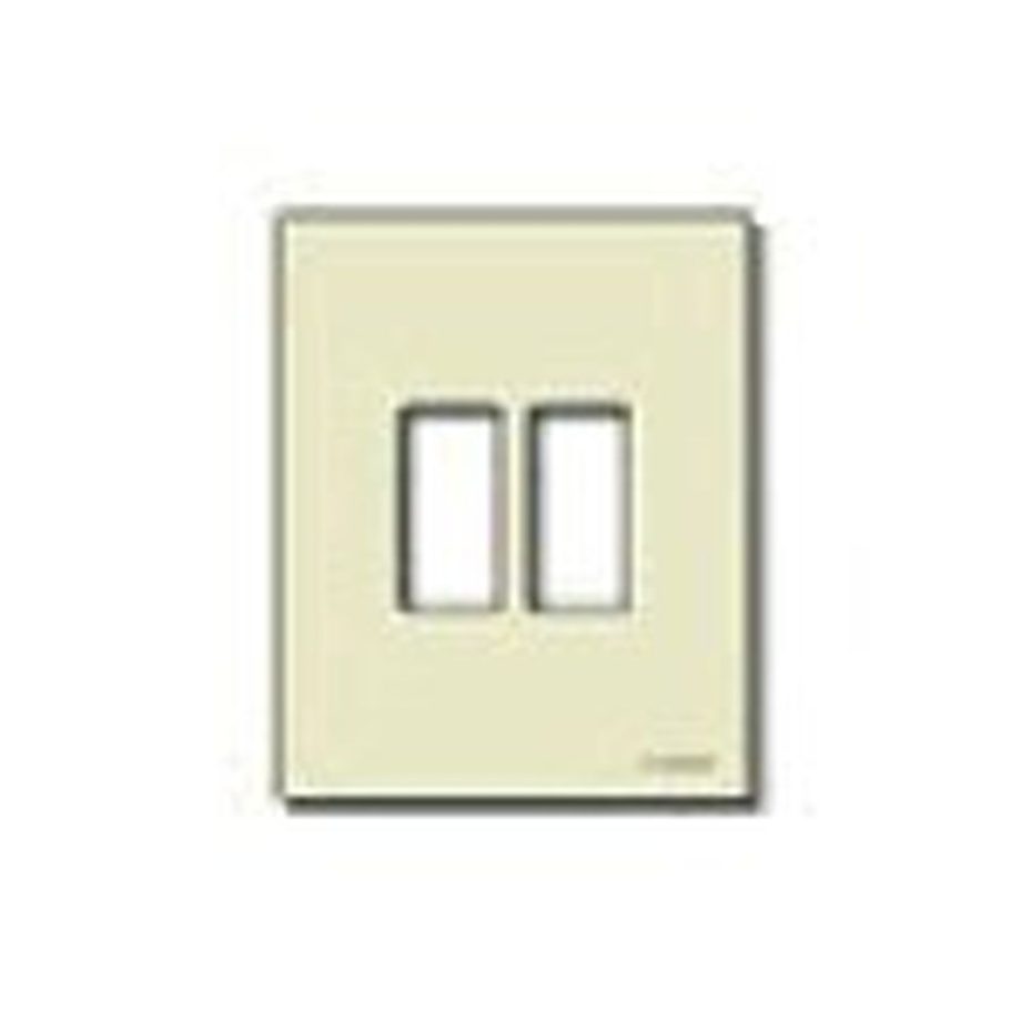 PLACCA 2M RESINA SCATTO AVORIO SERIE VIMAR 8000