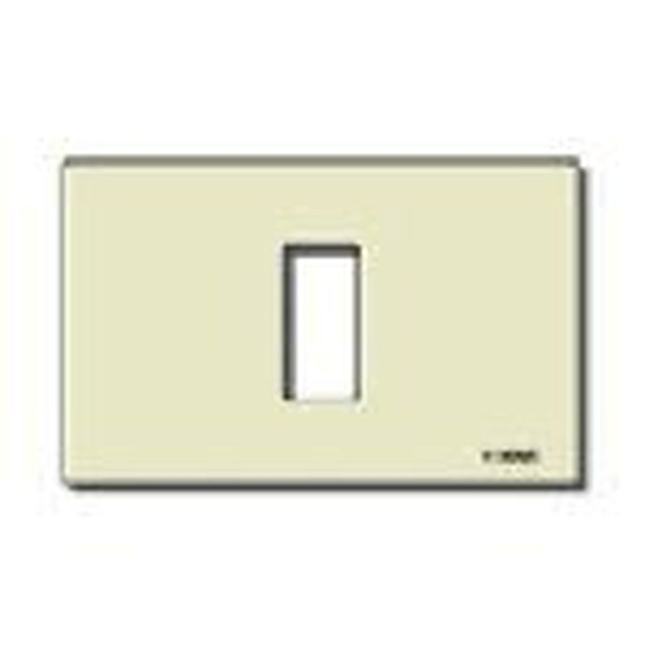 PLACCA 1M RESINA SCATTO AVORIO SERIE VIMAR 8000