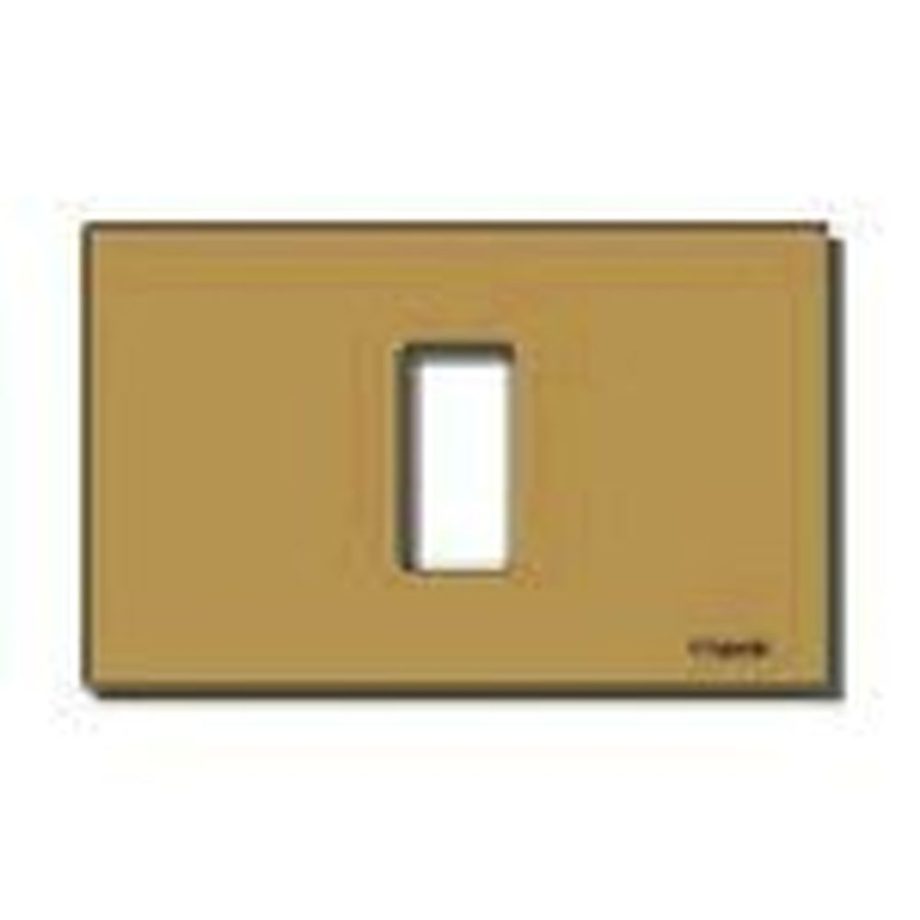 PLACCA 1M RESINA SCATTO BRONZO SERIE VIMAR 8000