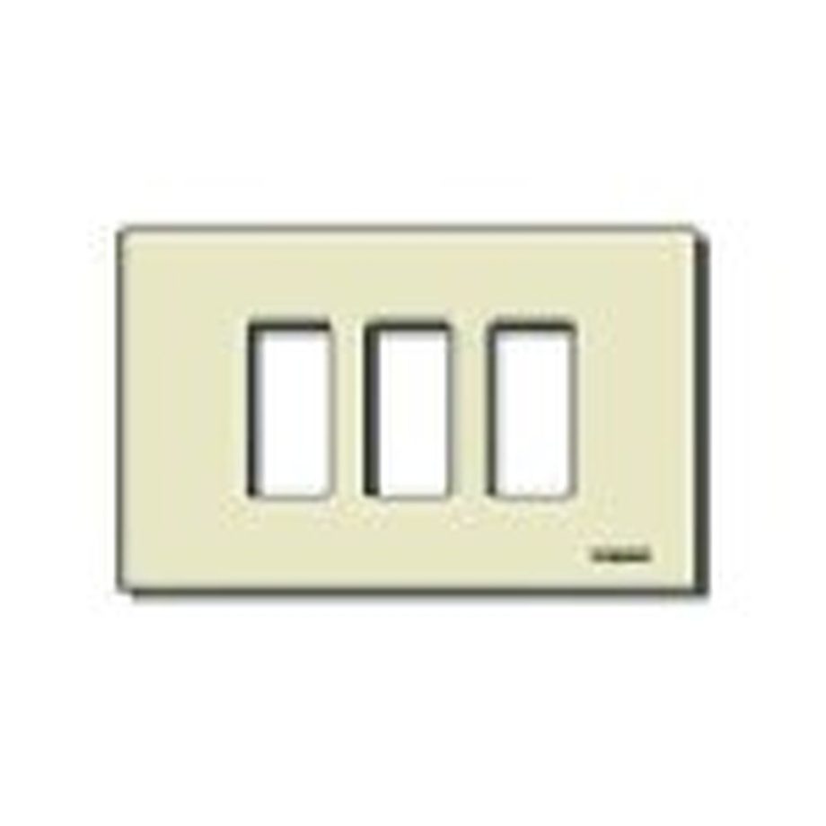 PLACCA 3M RESINA SCATTO AVORIO SERIE VIMAR 8000