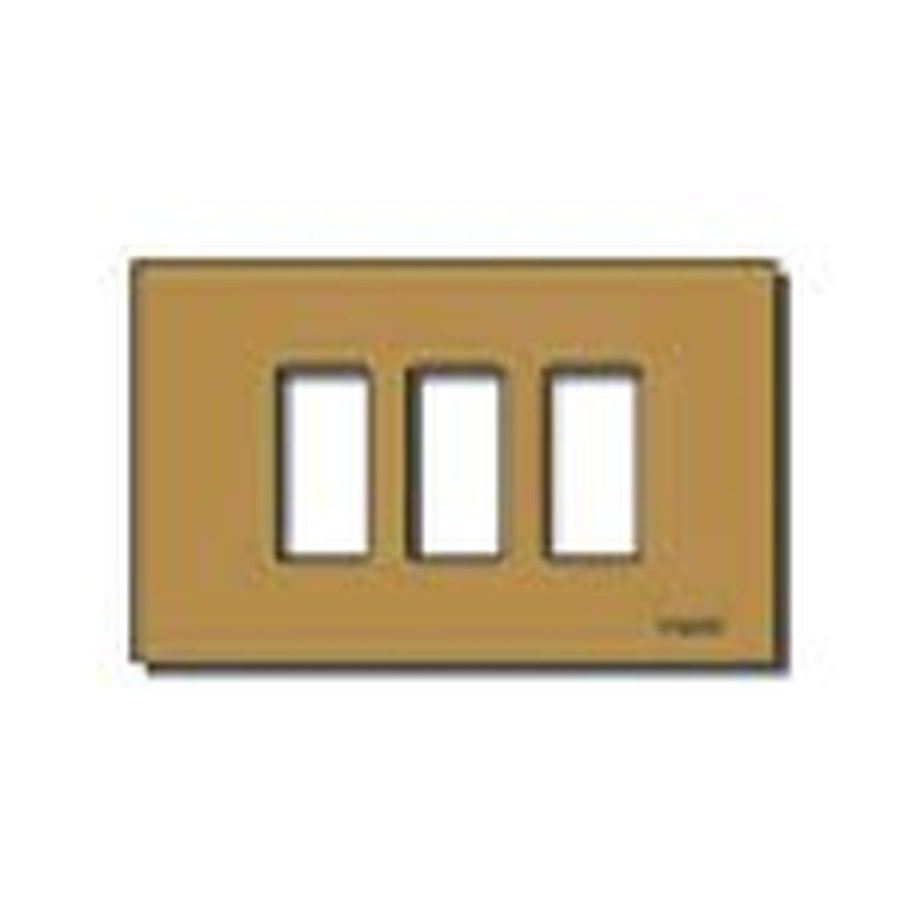 PLACCA 3M RESINA SCATTO BRONZO SERIE VIMAR 8000