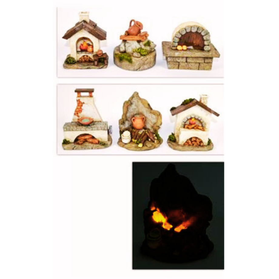 AMBIENTAZIONE FUOCO CON LED