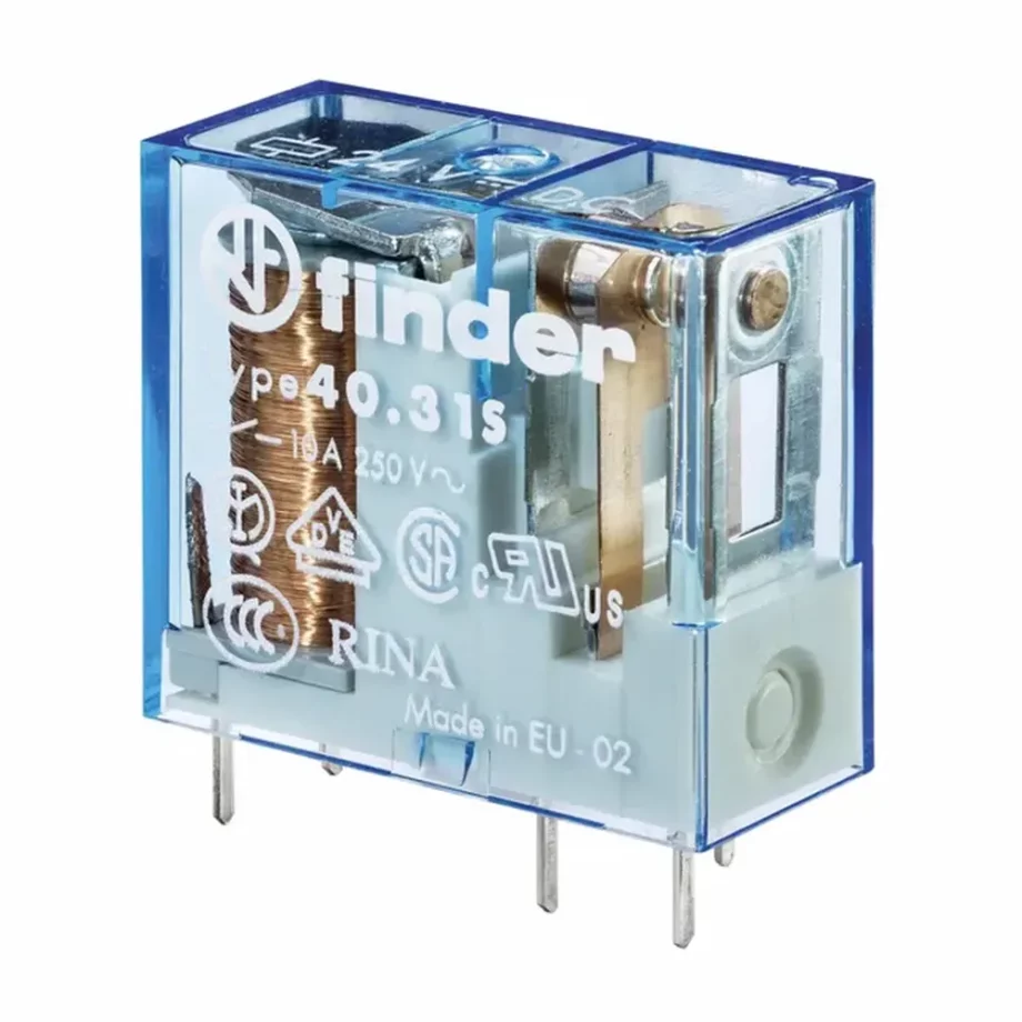MINI RELE 24V PER C.S. 2 CONTATTI