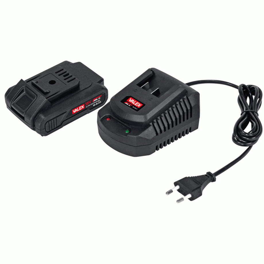 BATTERIA+CARICABATTERIA KIT ONEALL 18V VALEX