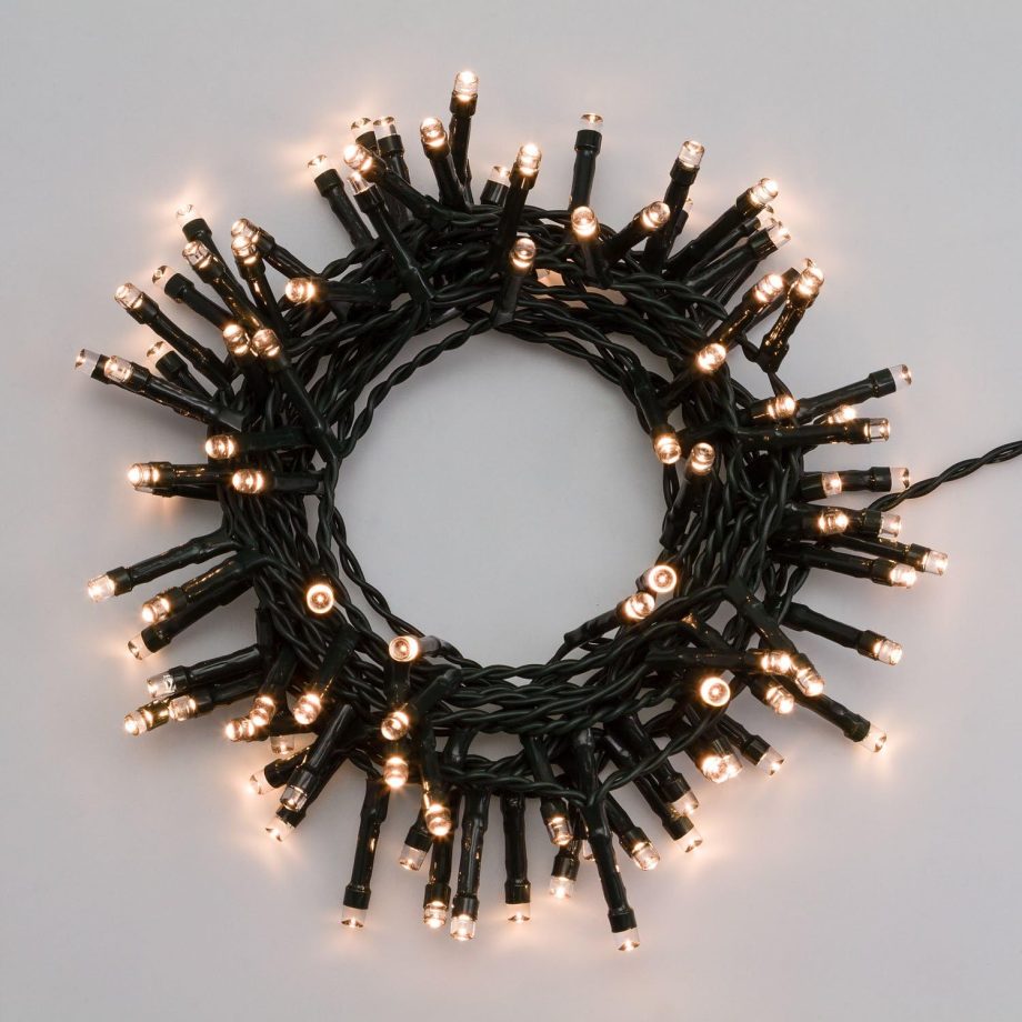 Catena 180 Led TL Bianco Caldo a Batteria