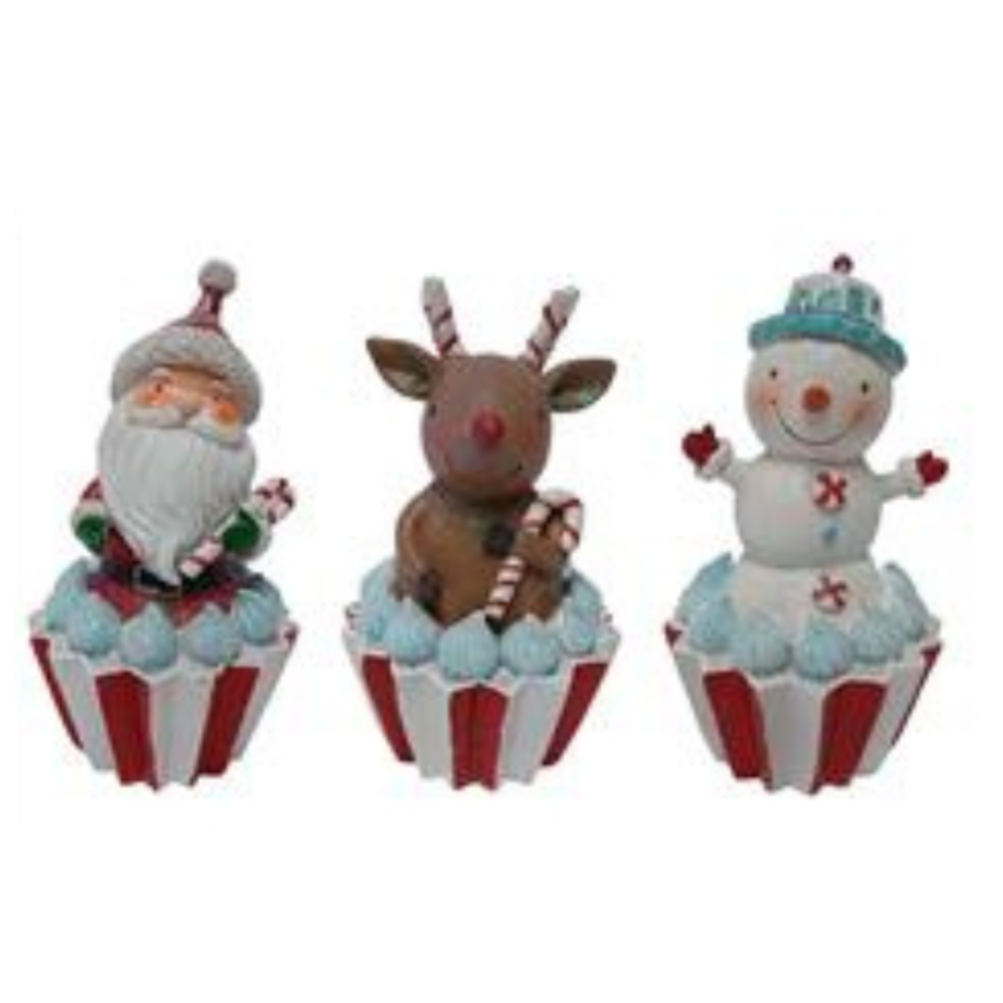 Dolcetto con Soggetti Natalizi 18 cm